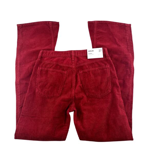 Agolde Brick Corduroy Mid Rise Kick Boot Jeans Size 27 - Picture 8 of 13